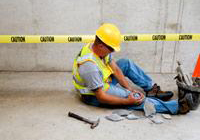Construction site injury